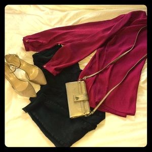 💓👄👄👄💓 fuchsia silky top 💓👄👄👄💓